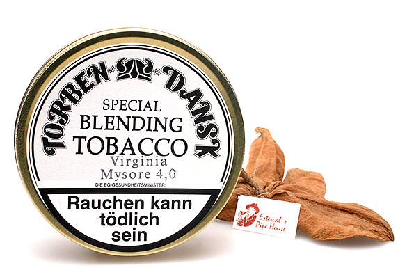 Torben Dansk Virginia Mysore 4,0mm Pfeifentabak 50g Dose Torben Dansk Virginia Mysore 4,0mm Pfeifentabak 50g Dose